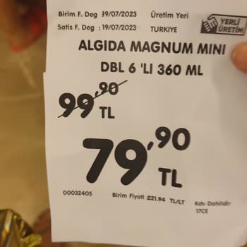Magnum Şok Balıkesir Altınova Sahil İlgisiz Yetersiz Personel, Bozuk Kasa
