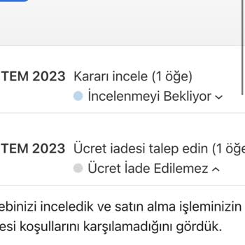 Apple Store App Store Para İademi Yapmadı