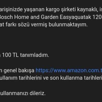 Amazon Sattığı Ürünü Ulaştıramayınca Müşteriyi Mağdur Ediyor