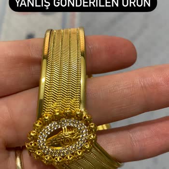 Nakkaş Takı Hatalı Ürün Gönderildi