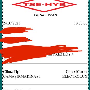 Electrolux Yeni Makine Fiyatına İki Rulman Bir Keçe