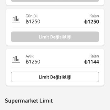 Vodafone Her Şey Yanımda Limitimiz Olmasına Rağmen Limit Gözükmüyor.