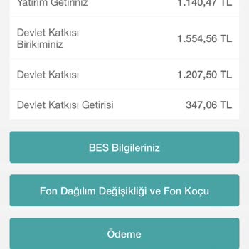 Garanti BBVA Emeklilik ve Hayat Bireysel Emeklilik Sözleşmesi Geri Ödemesi Yapılmıyor