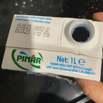 Pınar Süt Bozuk Çıktı