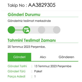 Kolay Gelsin Kargo Firması Ürünü Teslim Etmiyor Bekletiyor