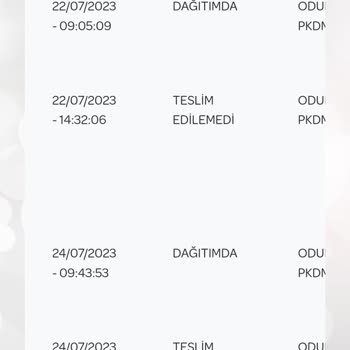 PTT Kargo Gelmeden Evde Yok Diyorlar