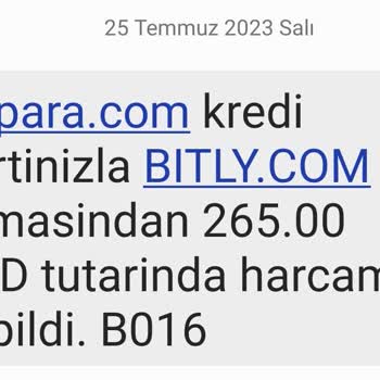 QNB Finansbank Enpara Kart Ve Kredi Kartından İzinsiz Alışveriş Yapılması