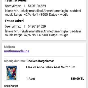 N11 Geciken Kargo Ve Muhatap Bulunamaması