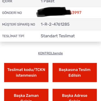 KARGOMsende 10 Gündür Teslim Edilmeyen Kargo