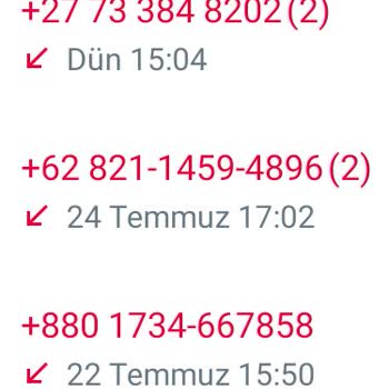 WhatsApp Bilinmeyen Yurt Dışı Numarası Sesli Aranma