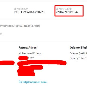 Epttavm Haksız Yere Sipariş İptali Yapıyor
