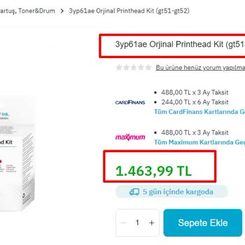 Epttavm Haksız Yere Sipariş İptali Yapıyor