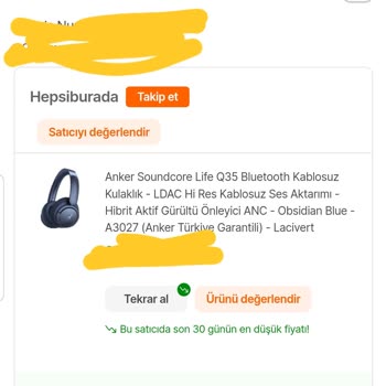 Hepsiburada Yanlış Model Ürün Gönderilmesi