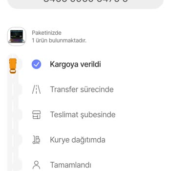 Aras Kargo 26000 TL'ye Aldığım Bilgisayara Sayenizde 32000 TL Ödedim