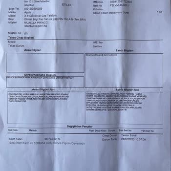 Apple Servisinin İstediği Fahiş Ücret