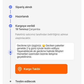 Sendeo Kargo Firmasının Teslimat Sıkıntısı.
