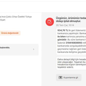 Hepsiburada Satıcısı Kendisi Olduğu Siparişleri Keyfi İptal Ediyor