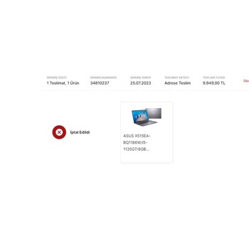 Media Markt Siparişi İptal Etti