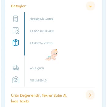 E-BEBEK.com.tr Kargom Sende