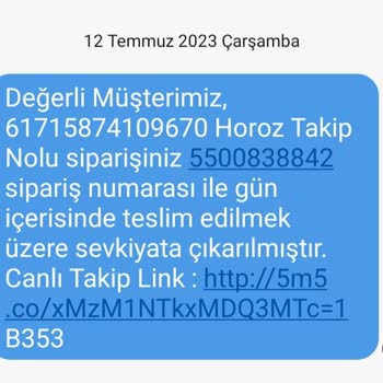 Horoz Lojistik Ürünüm Teslim Edilmedi
