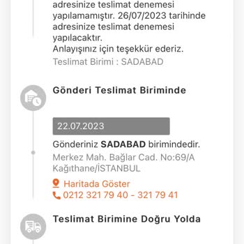 MNG Kargo Sadabad Şubesi İşini Yapmıyor