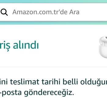 Amazon.com.tr'deki Kötü Müşteri Hizmetleri Ve Sorunlu Ürün Değişimi