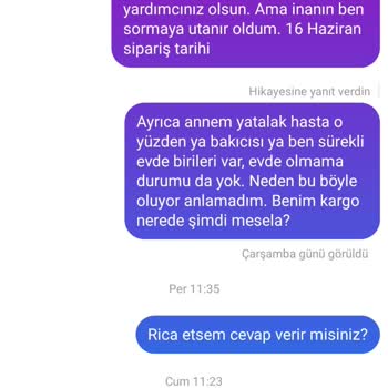 Durununbandanalari (Instagram) Sipariş Gecikmesi Ve İletişimsizlik A