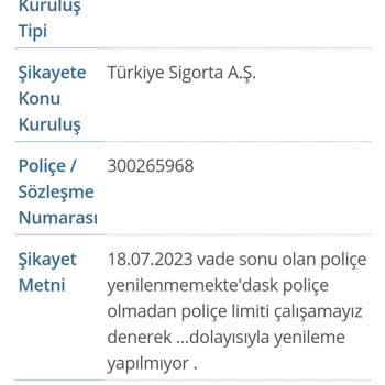 Türkiye Sigorta Ve VakıfBank Arasında Kalan Poliçe!