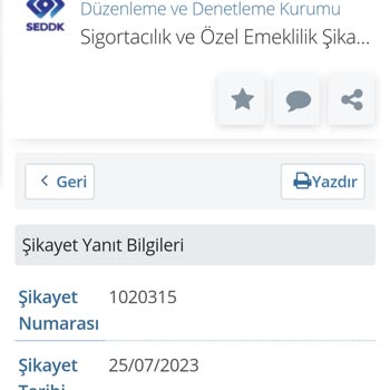 Türkiye Sigorta Ve VakıfBank Arasında Kalan Poliçe!