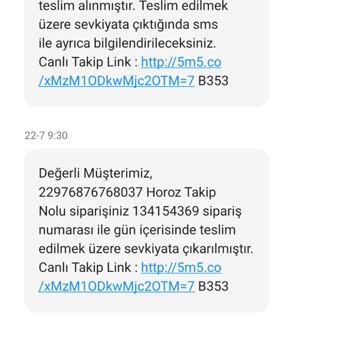 Horoz Lojistik Teslim Edilmeyen Ürün Hakkında.