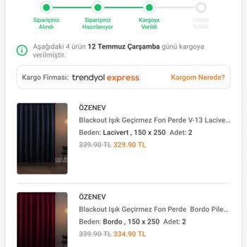 Trendyol Express Kargomu 2 Haftadır Bana Ulaştırmadı.
