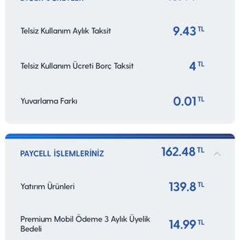 Turkcell Faturaların Yüksek Gelmesi