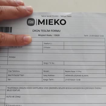 Redmi 11 Pro Da Video Çekimde Ses Bozukluğu