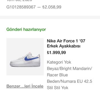 Nike Ürününe Ve Paraya El Koydular