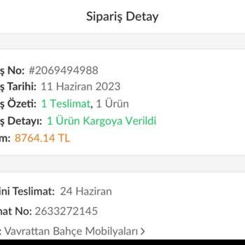 Trendyol Ürünlerim Elime Ulaşmıyor