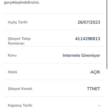 Türk Telekom Ev İnterneti Kesilmesi