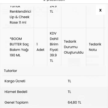 Procsin Bozulmuş Ürün Mağduriyet