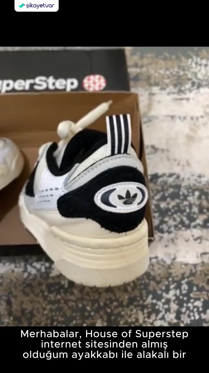 House Of SuperStep Sitesinden Aldığım Ayakkabıda Yaşadığım Sorun videonun kapak resmi