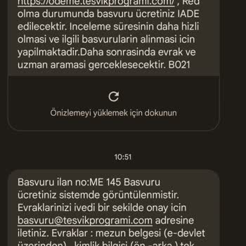 Teşvik Programı PTT Personeli İş Başvurusu Şikayeti