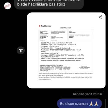 Ödemenin Hepsini Alıp Ürünleri Göndermeyen Paradisegiftevent Hesabı