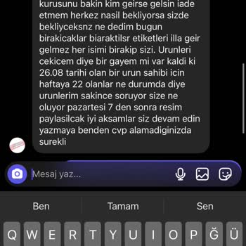 Ödemenin Hepsini Alıp Ürünleri Göndermeyen Paradisegiftevent Hesabı
