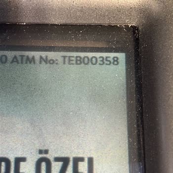 TEB Bankası ATM Arızası