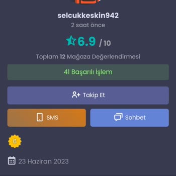 İtemsatış Hesap Kısıtlanması