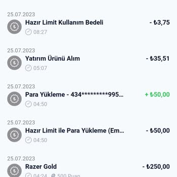 Paycell'de Razer Gold Alımında Yaşadığım Sorun