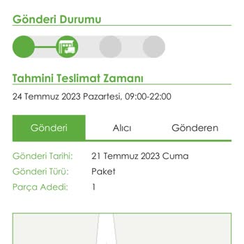 Kolay Gelsin Kargo Şirketinin Sorumsuzluğu.