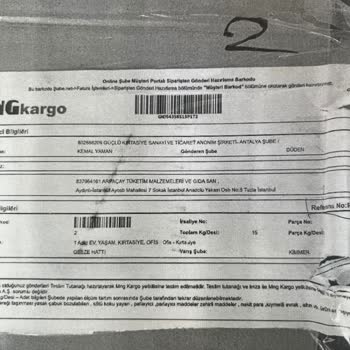 MNG Kargo Kayıp Kargo - Eksik Teslimat