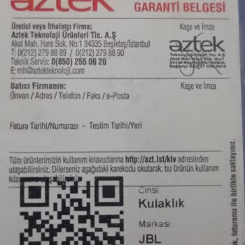 JBL Kulaklık Sahte Çıktı 2 Kez Kırıldı