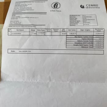 LG TV Geç Kurulum Ve Arızalı Ürün