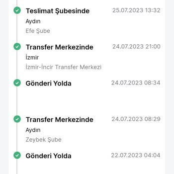 Trendyol-Trendyol Express Kargo Ulaşmıyor