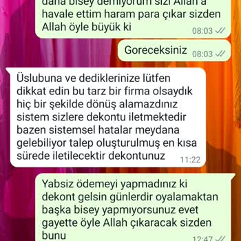 İade Ücretini Yatırmadı Eyyo